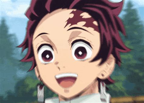 Copy and place the link near the image. . Tanjiro smiling gif